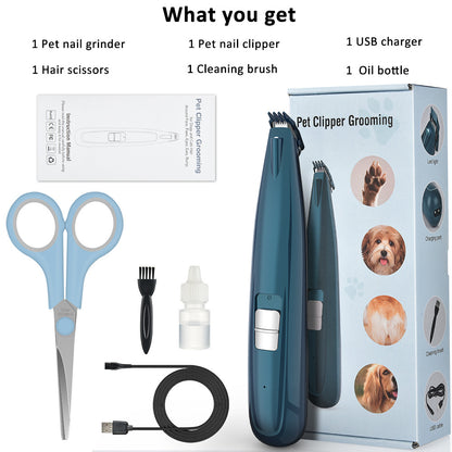 Rechargeable Dog and Cat Electric Hair Clippers