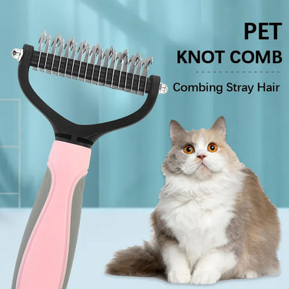 Pets Fur Knot Cutter: Dog Grooming Shedding Tools