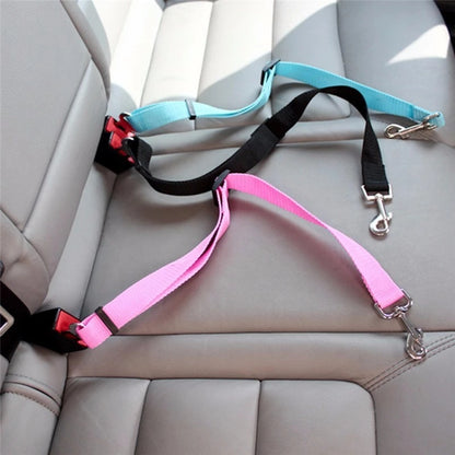 Adjustable Pet Car Seat Belt – Safe Comfortable Travel