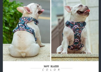 Truelove Floral No Pull Pet Harness – Stylish, Safe & Durable