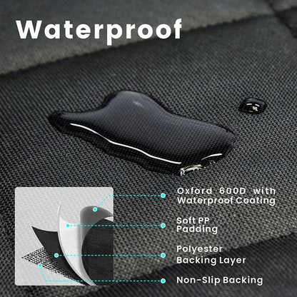 Luxury Waterproof Pet Seat Cover – Protect Your Car in Style