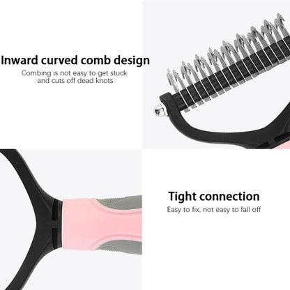 Pets Fur Knot Cutter: Dog Grooming Shedding Tools