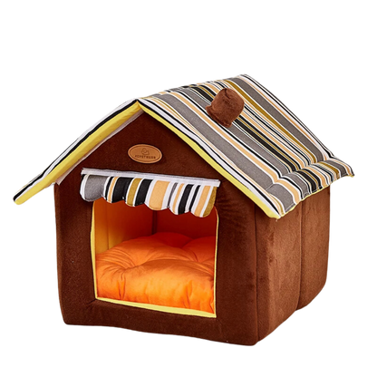 New Fashion Striped Removable Cover Mat Dog House Bed