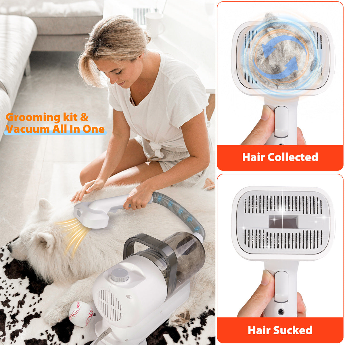 FluffyCare™ Pet Grooming Kit