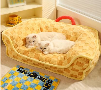 Winter Warm Cat Nest Bed